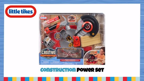 Little Tikes Creative Construction – Power Cuts Set
