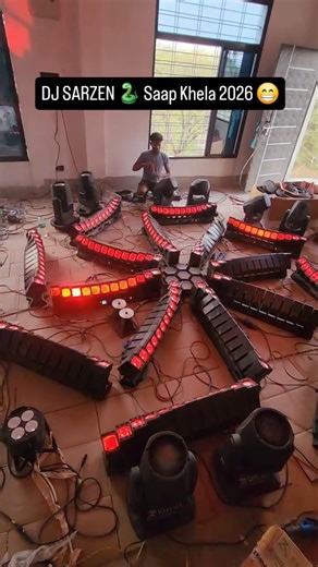 DJ Sarzen New Light Programming 2026 🔥 | Latest Lighting Control Setup | Full Show 💡