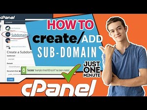 How to Create Sub-Domain in cPanel [Step by Step] ☑️
