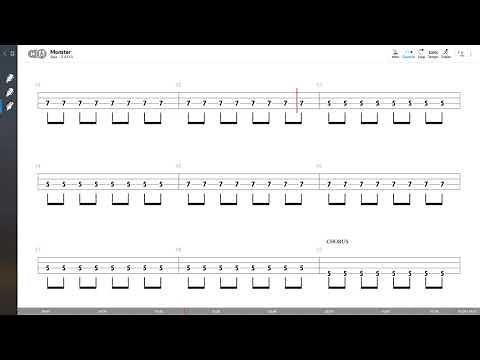 The Automatic - Monster (BASS TAB PLAY ALONG)