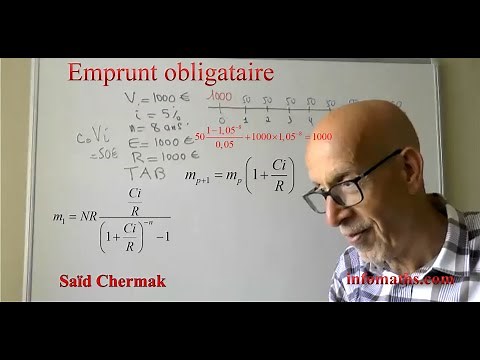 EMPRUNT OBLIGATAIRE. TAUX ACTUARIEL. DCG. DSCG