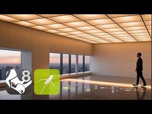 Rhino + Grasshopper + ReRenderai Parametric Drop Ceiling Tutorial AI rendering for Architecture
