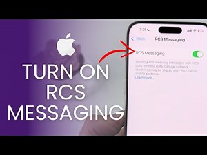 iOS 18: How To Turn On RCS Messaging! (Quick Guide)