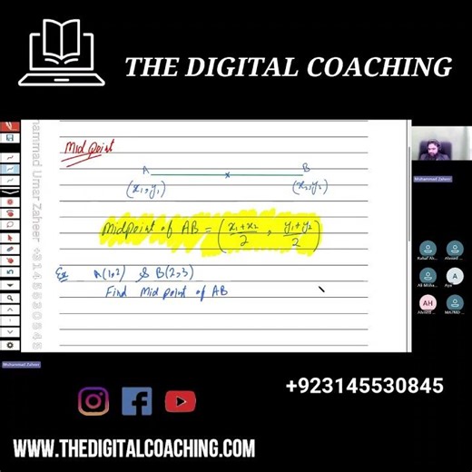 Coordinate Geometry ( Revision ) | Add Math 0606 | The Digital Coaching