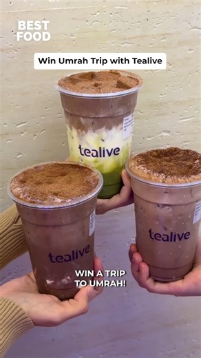 Enjoy Tealive’s NEW Coco Mousse series & win prizes!📍 Available at all Tealive outlets