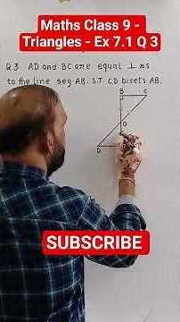 Ex 7.1 Q 3 #9th #maths #school #ncert #exam #shorts #viral #short #shortsfeed #ytshorts #ytstudio