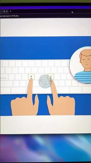 Learn Touch Typing Fast | Keyboard Typing Practice for Beginners #Shorts