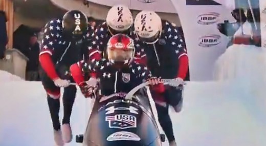 Footage Of USA Bobsled Team Suffering Horrific Disaster On The Track Is Going Viral [VIDEO]