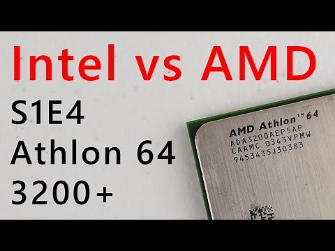 Intel vs AMD S1E4 Athlon 64 3200+
