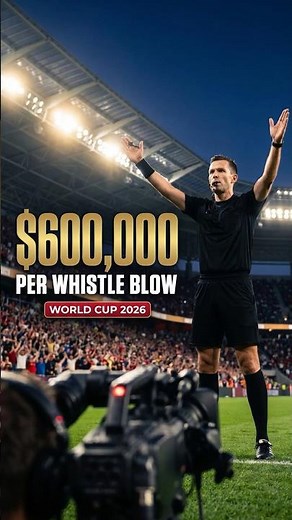 Fox Made $600,000 the Moment a Referee Blew a Whistle #fifa2026 #fifa #football