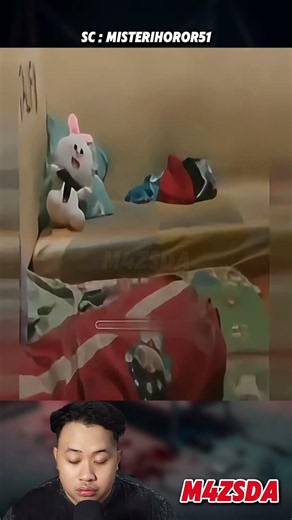 Viral!! Boneka Berhantu Yang Bergerak Sendiri! #M4zsda #Horror #Reaction #Ghost #Viral