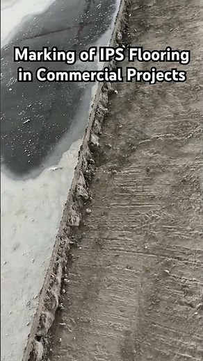Marking of IPS Flooring in Commercial Project #civilengineering #civil #shortvideo #shorts #short