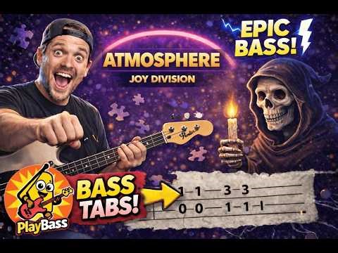Atmosphere - Joy Division (Bass Cover + Tabs)