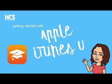 Getting Started with iTunes U Tutorial