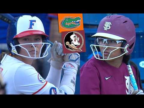 #10 Florida State vs #8 Florida Women's College Softball Highlights Full Game 2026