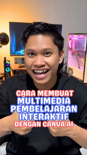 Membuat Multimedia Pembelajaran Interaktif dengan Canva AI