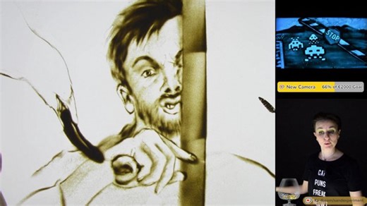 Sand Art | Drawing with Sand