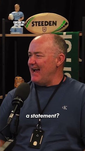 "Do you really want to rattle Loz right before Origin?" 😂