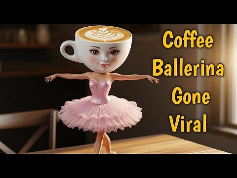 “Ballerina Cappuccina ☕💃 The Most Whimsical Coffee Dance Ever!”