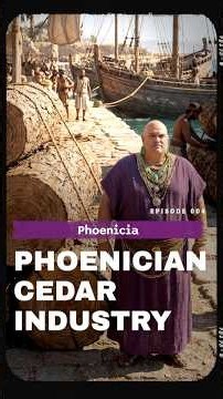 Phoenician cedar industry - #ancienthistory #lebanon #bronzeage