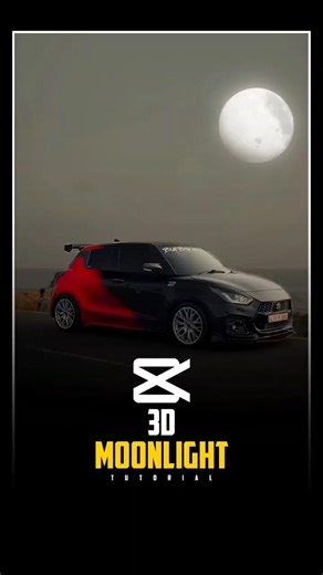 lHow I Create 3d Moonlight Effects in Capcut Tutorial 🤯🔥 #edit #capcut #tutorial
