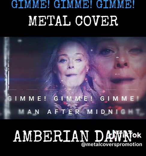 ABBA - Gimme! Gimme! Gimme! (Metal Cover by AmberianDawn)