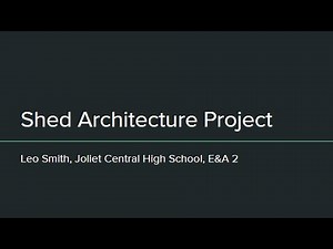 Shed Architecture Project