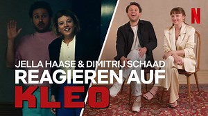 20 Mal ins Ohr gebissen, ein Schleudertrauma erlitten und fast abgefackelt worden – Dimitrij Schaad hatte es am KLEO-Set mit Jella Haase wirklich nicht einfach 🔥 | Netflix