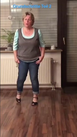 Linedance Basics 1-5💃Step Combinations PART 2‼️ #german #linedance #dancetutorial