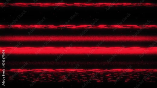 This retro aesthetic mimics vintage VHS tapes and 1980's broadcast errors, combining visual noise, signal distortion, and digital corruption to produce a dynamic, unpredictable texture.