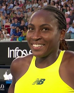 Two important questions for Coco Gauff: How do you stay grounded... and how do you use the bathroom while wearing a bodysuit? 🤣 | TNT Sports
