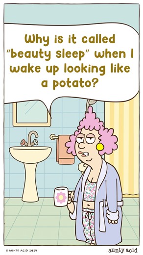 34K views · 363 reactions | So who exactly is getting beautified here, because it’s not me? | Aunty Acid | Facebook
