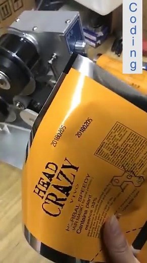 DY-8 Manual Hot Stamping Coding Machine: Print Dates & Batch Numbers Easily