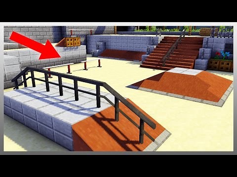 CRAZY SKATE PLAZA! - MrCrayfish's Skateboarding Mod Update #5: Stairs, Handrails, and Corner Slopes