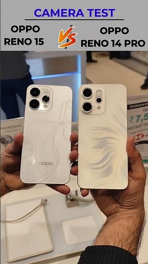 Oppo Reno 15 vs Oppo Reno 14 Pro Camera Comparison | #opporeno14pro #opporeno15 #opporenoseries