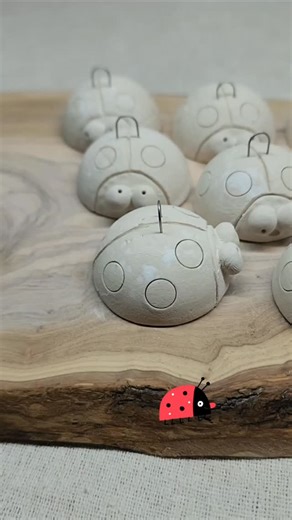 Christmas decorations Ladybugs 🐞 are coming))) can't wait to see them done ✨️ 😀 😄 🐞♥️🎁 . . #pottery #ceramics #handmade #clay #art #ceramic #ceramicart #homedecor #potterylove #ceramica #keramika #handmadepottery #potterystudio #pottersofinstagram #handmadeceramics #miniature #design #instapottery #contemporaryceramics #interiordesign #clayart #keramik #artist #porcelain #potterylife #miniaturehouse #sculpture #ceramicartist #ceramicsofinstagram #craft | MW Ceramics