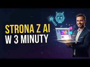 Strona internetowa w 3 minuty? ⏱️ AI zrobi ją ZA CIEBIE! (Bez kodowania)