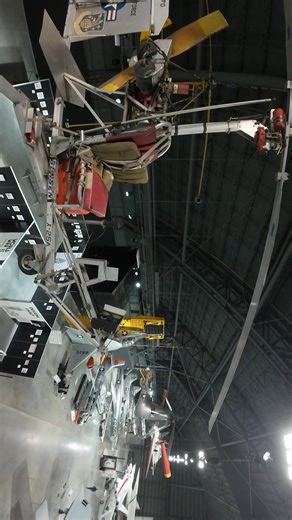 National Museum of the United States Air Force on Instagram: "Bensen X-25A Gyrocopter (Drone View) In early 1968, the U.S. Air Force ordered three X-25 type aircraft to test methods of improving the odds of a downed flyer’s escape. At the time, the USAF was suffering heavy losses in the Rolling Thunder air campaign over North Vietnam. The unpowered Bensen X-25 Discretionary Descent Vehicle (also called a “Gyroglider”) theoretically could be stowed in an aircraft, ejected with the pilot and deplo