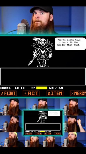 Undertale Battle Against A True Hero 🎵 #undertale #undertalemusic #undyne #gamemusic #acapella #vgm #tobyfox #battleagainstatruehero