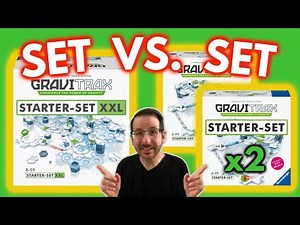 GraviTrax XXL Starter Set vs. 2 Starter Sets (Marble Run Set Comparison)