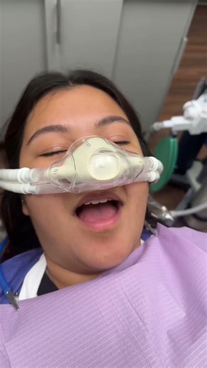 when nitrous starts kicking in 🤭🍓##dentist #dentalassistant #dentalhygienist #dentalofficehumor #f