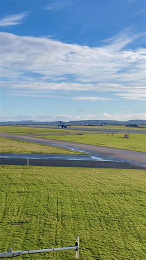 Check out this A400M Atlas doing circuits at Cornwall Airport Newquay today 👀 | Cornwall Airport Newquay