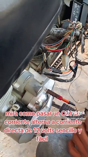 mira como pasar un cdi de corriente alterna a corriente directa de 12 volts sencillo y fácil #dale❤️❤️❤️❤️❤️❤️ #sigueme_para_mas_videos_asi #eletrecidaddemotos