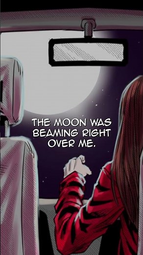 A woman transforms into a werewolf during a full moon on the moors. #webtoon #werewolf #audioedit