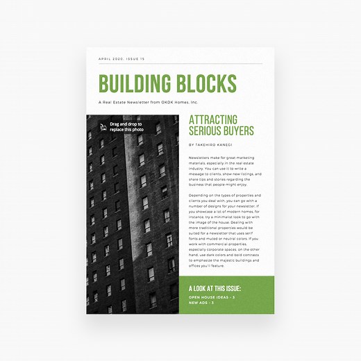 Online Newsletter Creator - Make A Free Newsletter | Canva