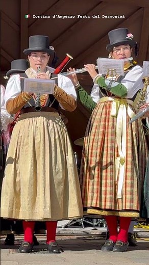 Cortina d’Ampezzo Festa del Desmonteà