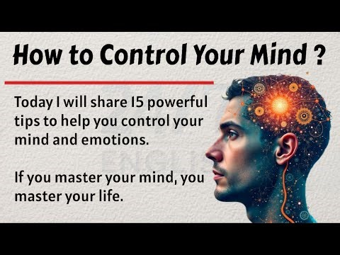 15 Powerful Tips to Control Your Mind and Emotions || Graded Reader || English Listening Practice ✅️