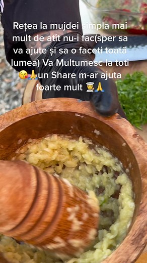 Traditional Romanian Simple Mujdei Recipe