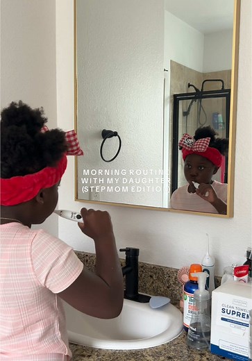 Step Mom Morning Routine with My Daughter