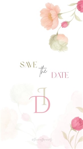 The Craftora Arts✨ on Instagram: "Your wedding deserves more than a card ✨ Introducing a custom digital wedding video invitation — elegant, modern & memorable 🌸 📩 DM for full wedding invitation packages #weddingdesign #digitalweddinginvite #weddingannouncement #weddingvideo #weddingseason #wedding #weddingbusiness #WeddingReel #digitalinvite Custom digital wedding invites | 2026 slots are open✨"